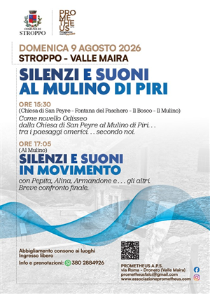 Silenzi e Suoni al Mulino di Piri